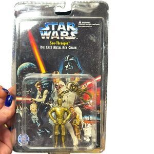 Star Wars See-Threepio Die Cast Metal Key Chain